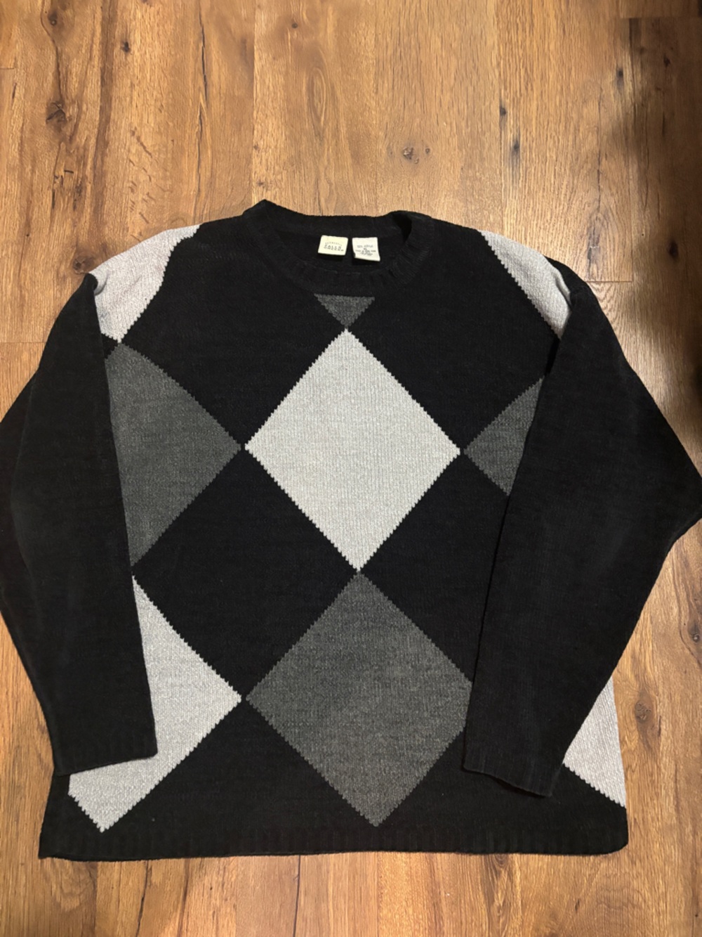 Vintage Falls Creek Argyle Sweater